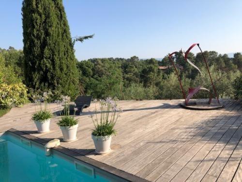 Ferienwohnung Terrasse Des Ocres Roussillon en Isere Exterior foto